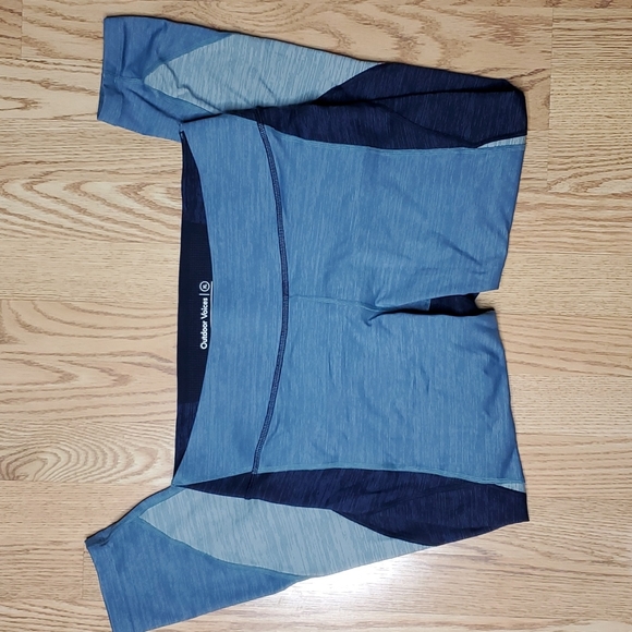 OV TechSweat Tri-Color Leggings Blue XL - Picture 3 of 13